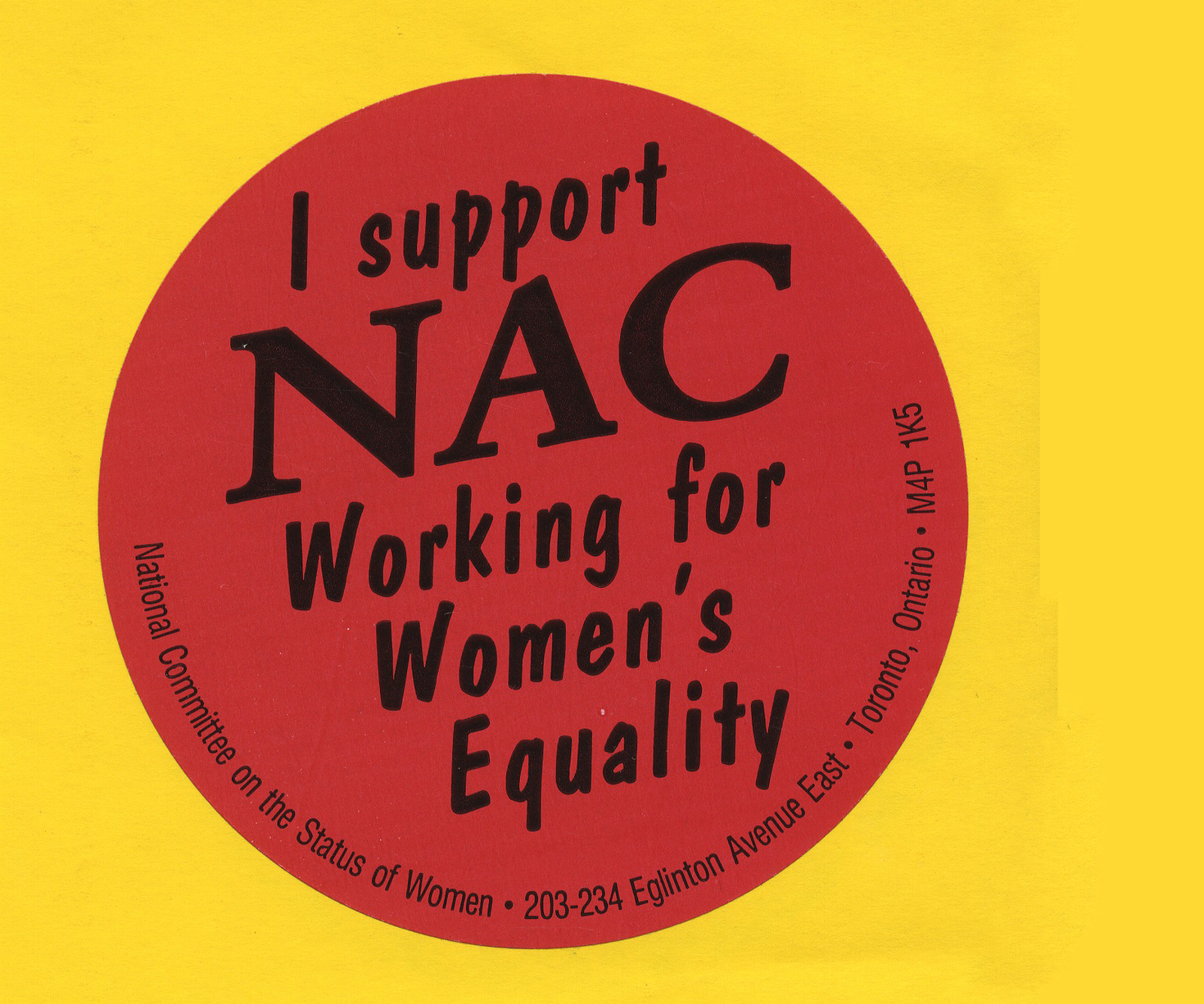 Nac paper flag