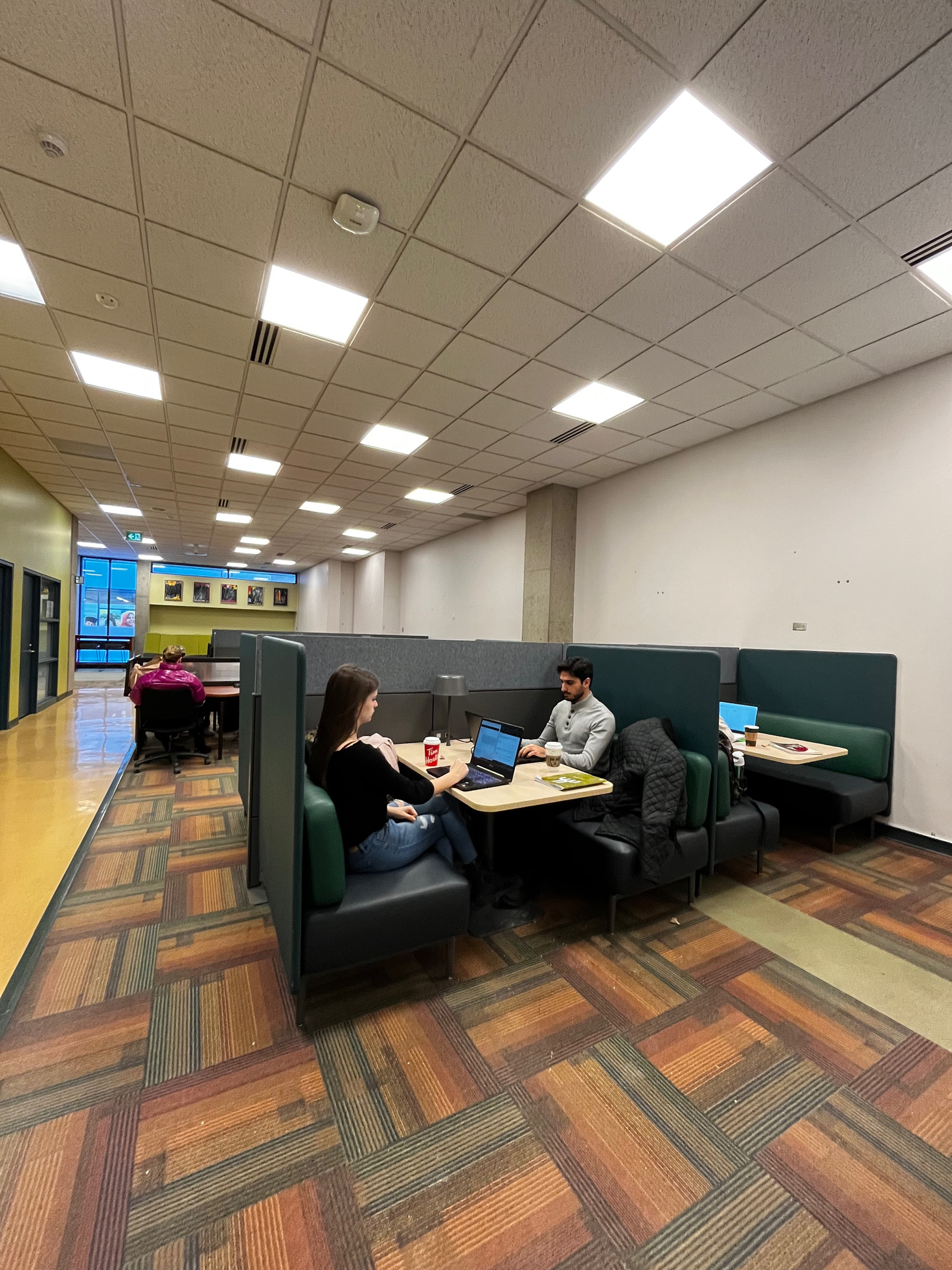 Students studying at Morisset