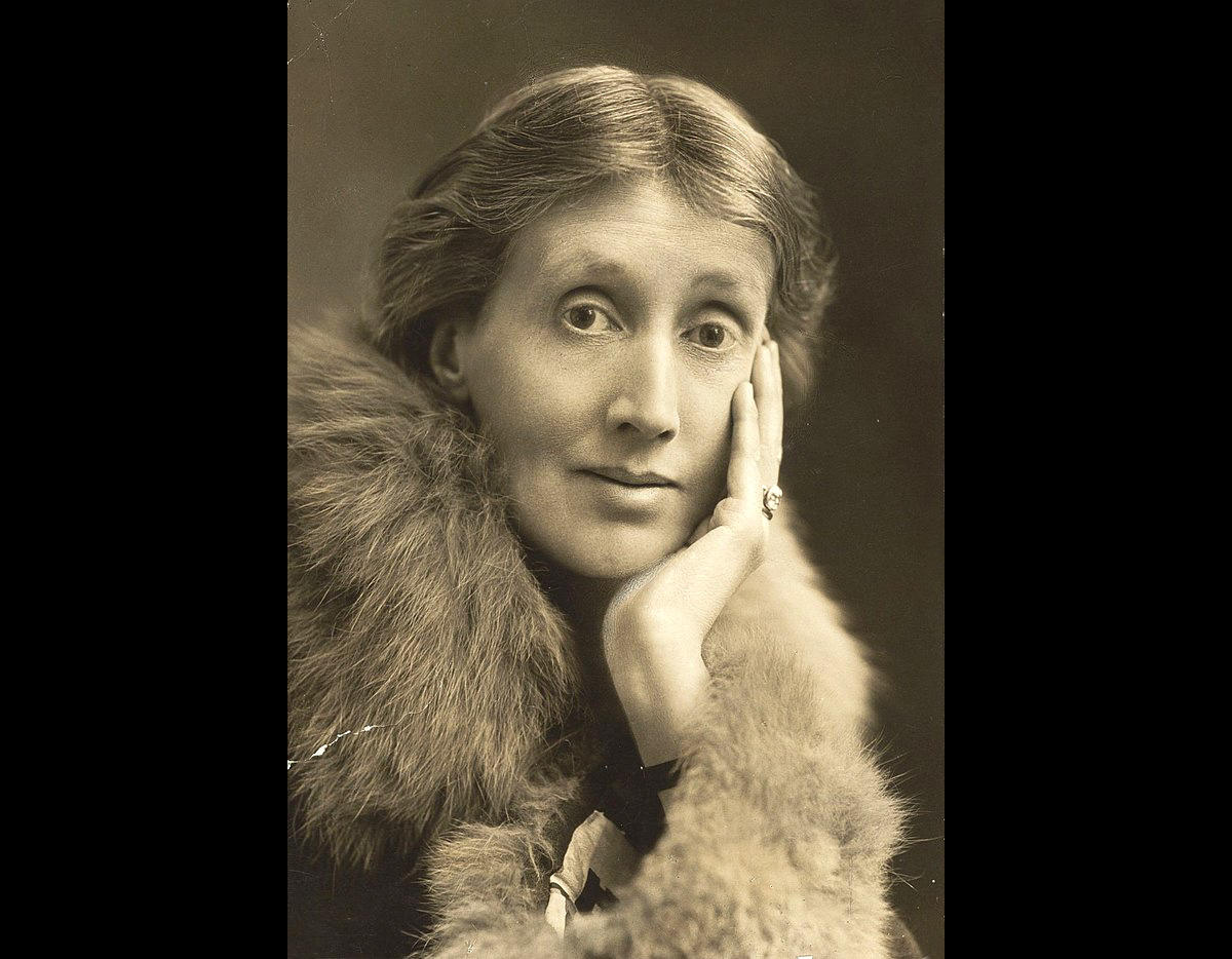 Photograph of Virginia Woolf, ca. 1927. From Wikimedia Commons.