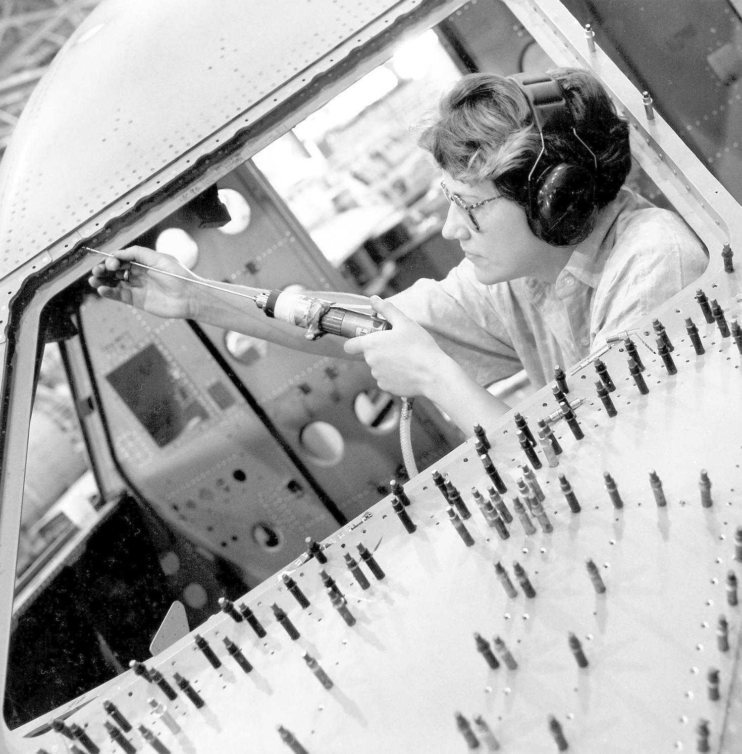 Woman at work