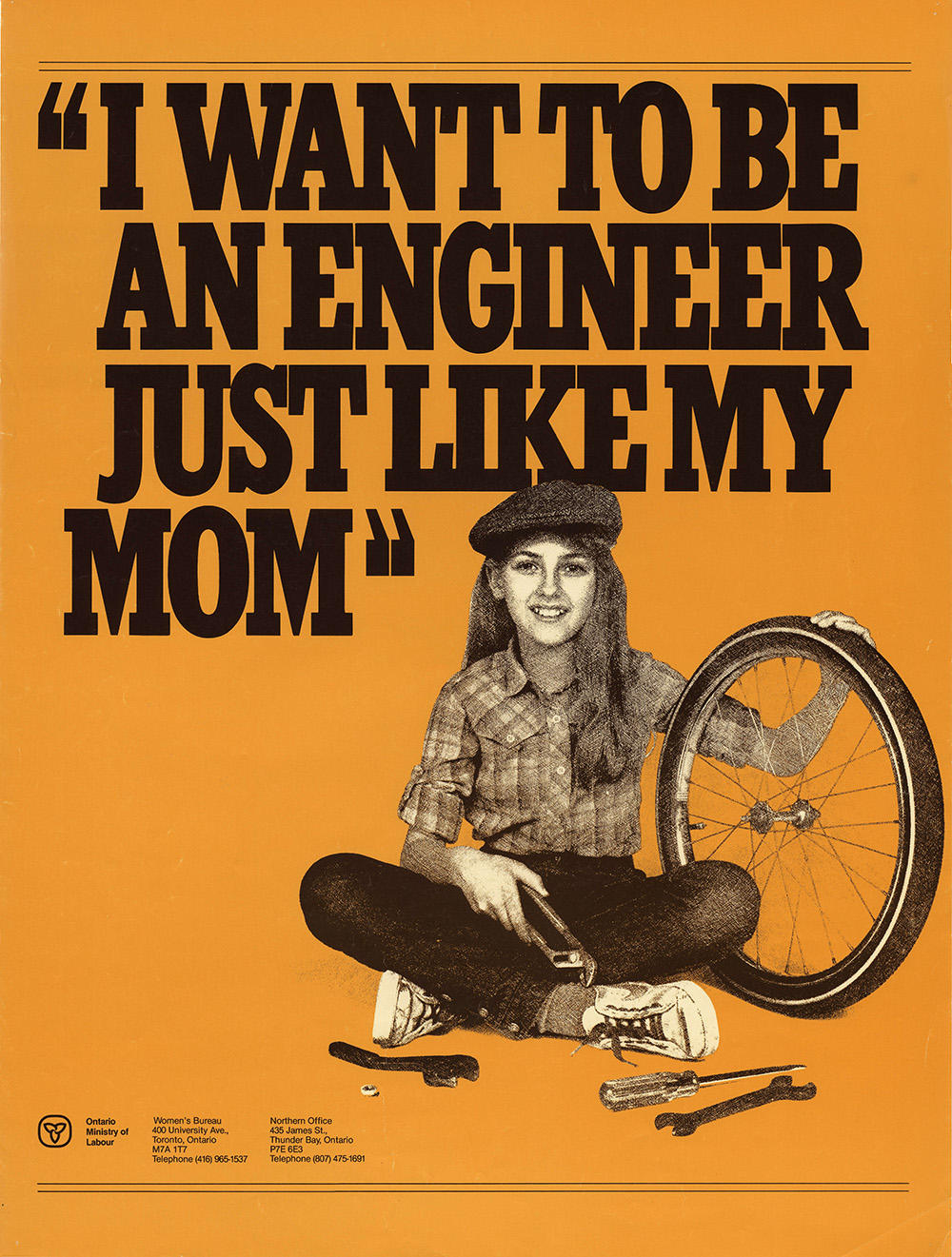 I want to be an engineer just like my mom