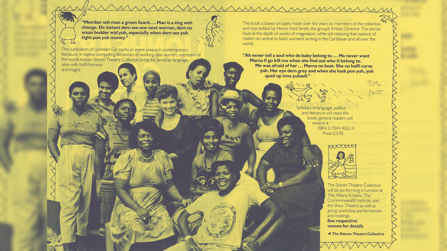 Members of the Sistren Theatre Collective
