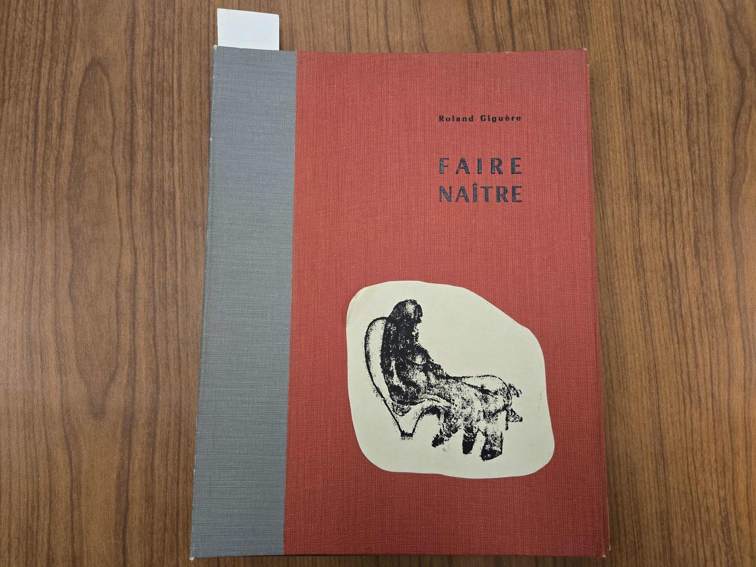 Book cover "Faire Naître"