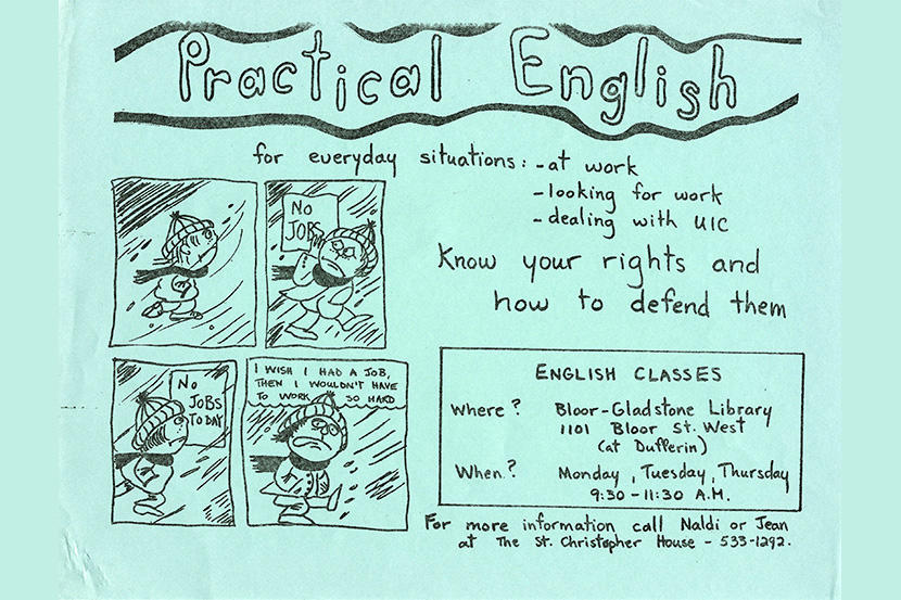 WWIW Flyer, “Practical English” 