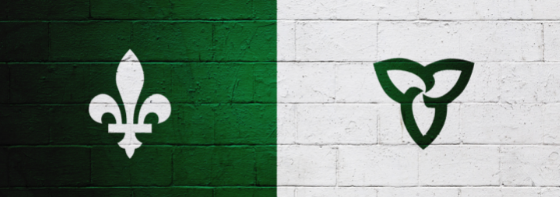 Franc-Ontario flag