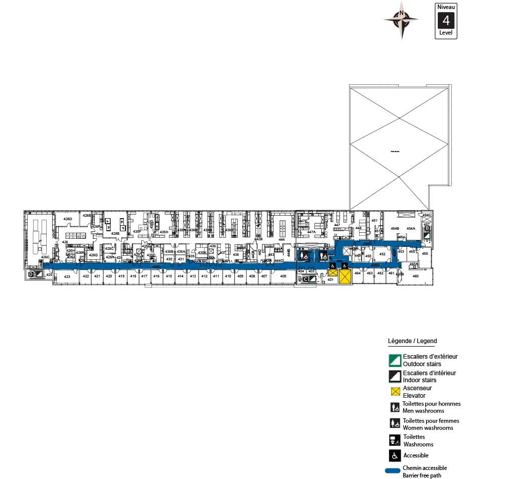 Carte accessible - ARC Niveau 4