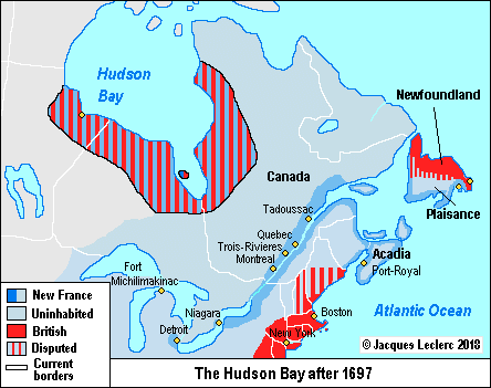 The Hudson Bay after 1697