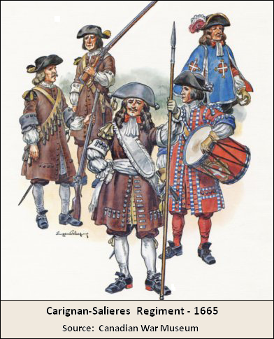 Carignan-Salières Regiment-1665