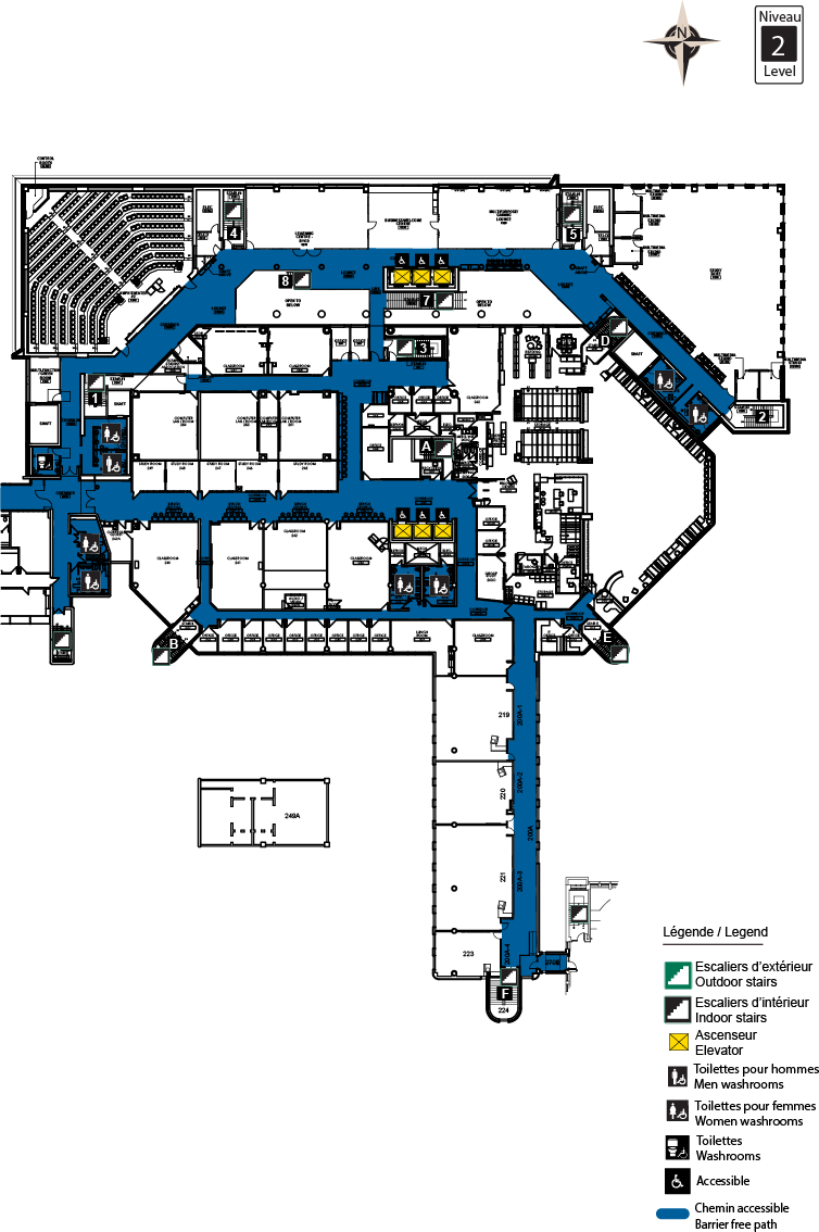 Carte accessible - CRX niveau 2