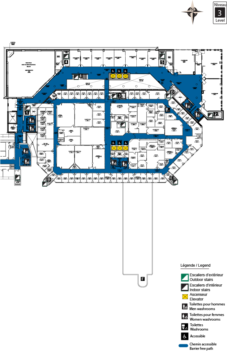 Carte accessible - CRX niveau 3