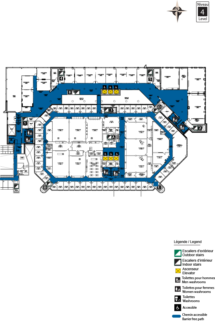 Carte accessible - CRX niveau 4