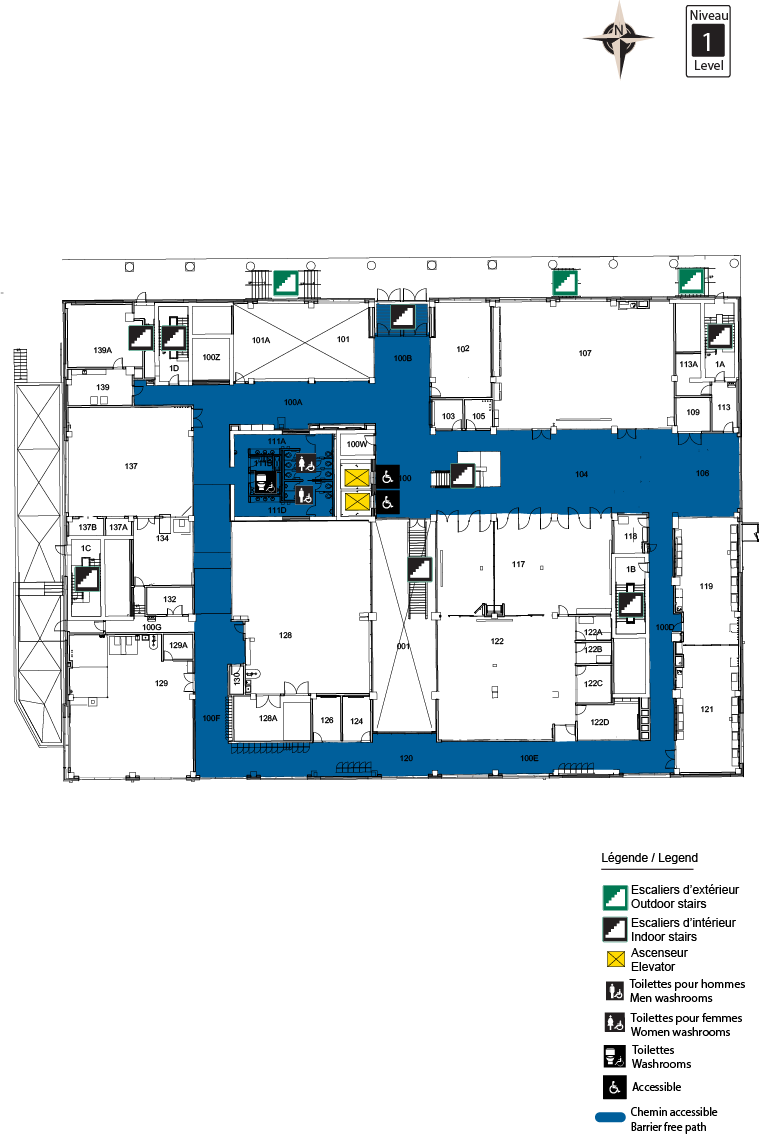 Carte accessible - STEM niveau 1