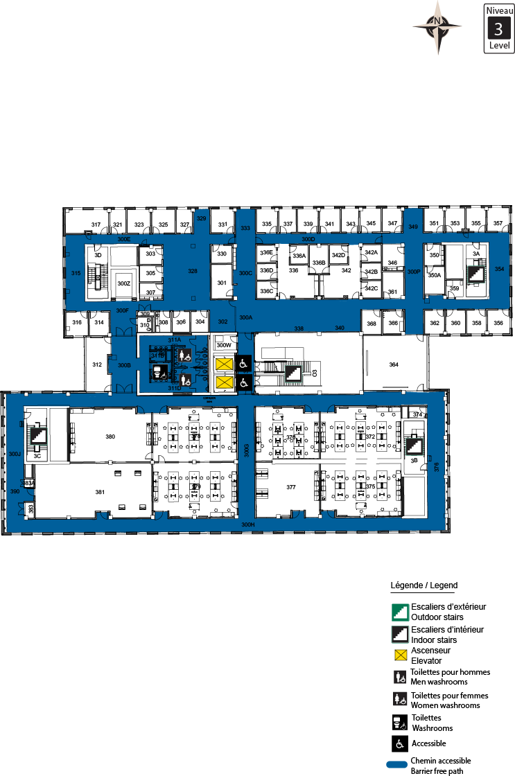 Carte accessible - STEM niveau 3