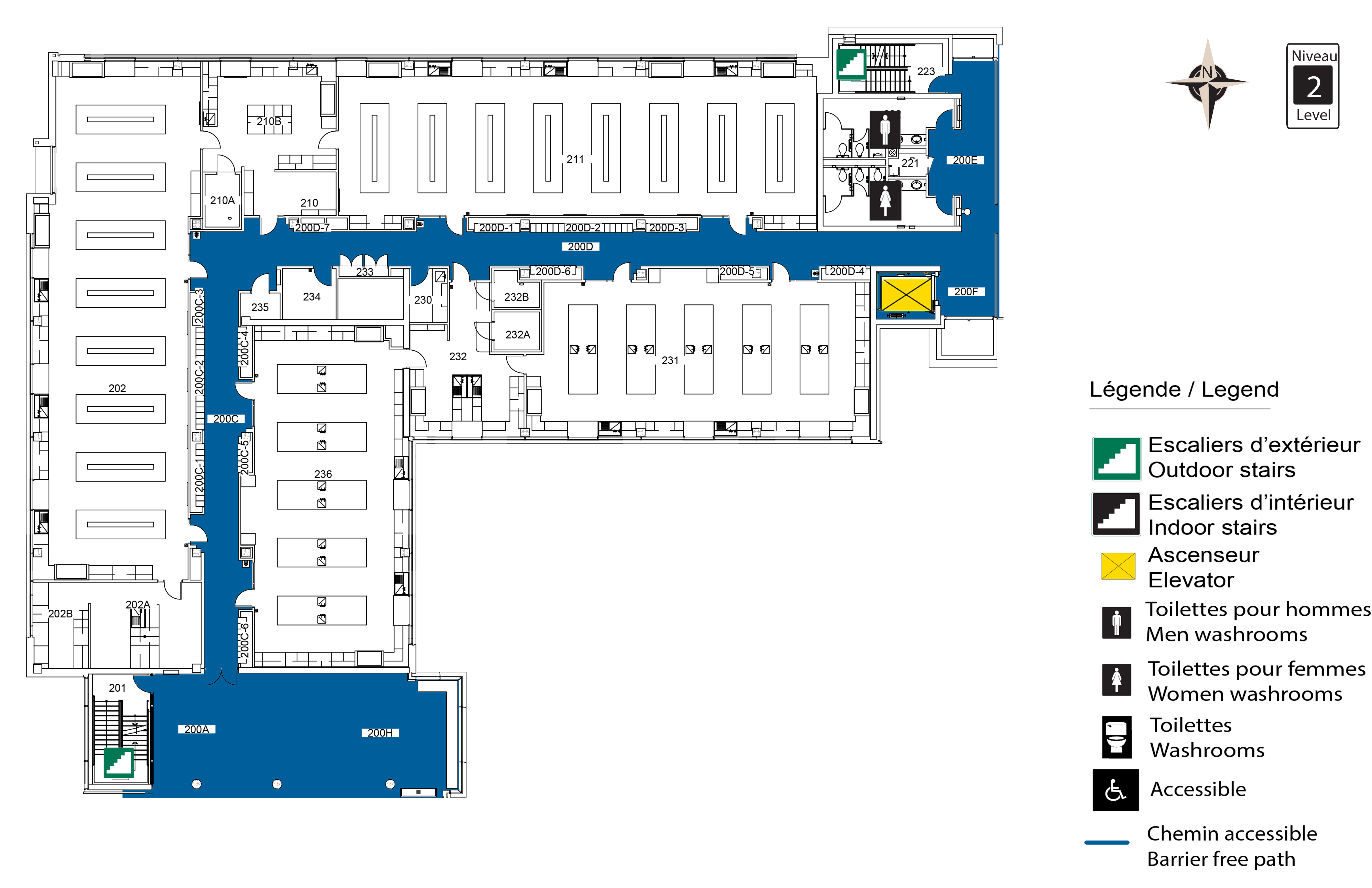 Carte accessible - BSC niveau 2