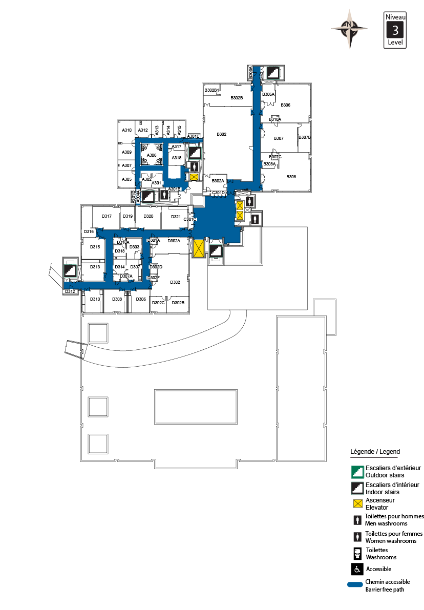 Carte accessible Niveau 3