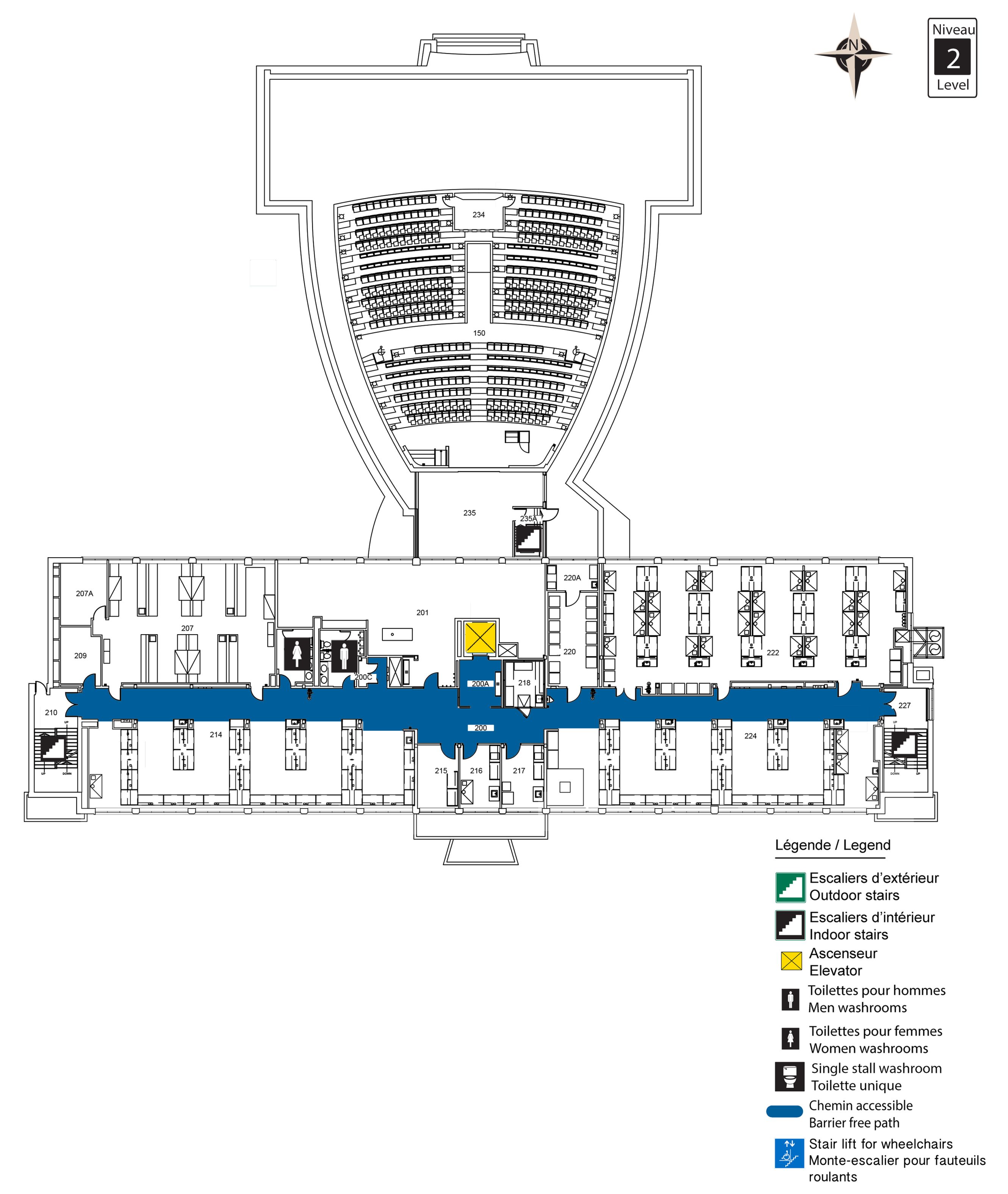 Carte accessible - MRN niveau 2