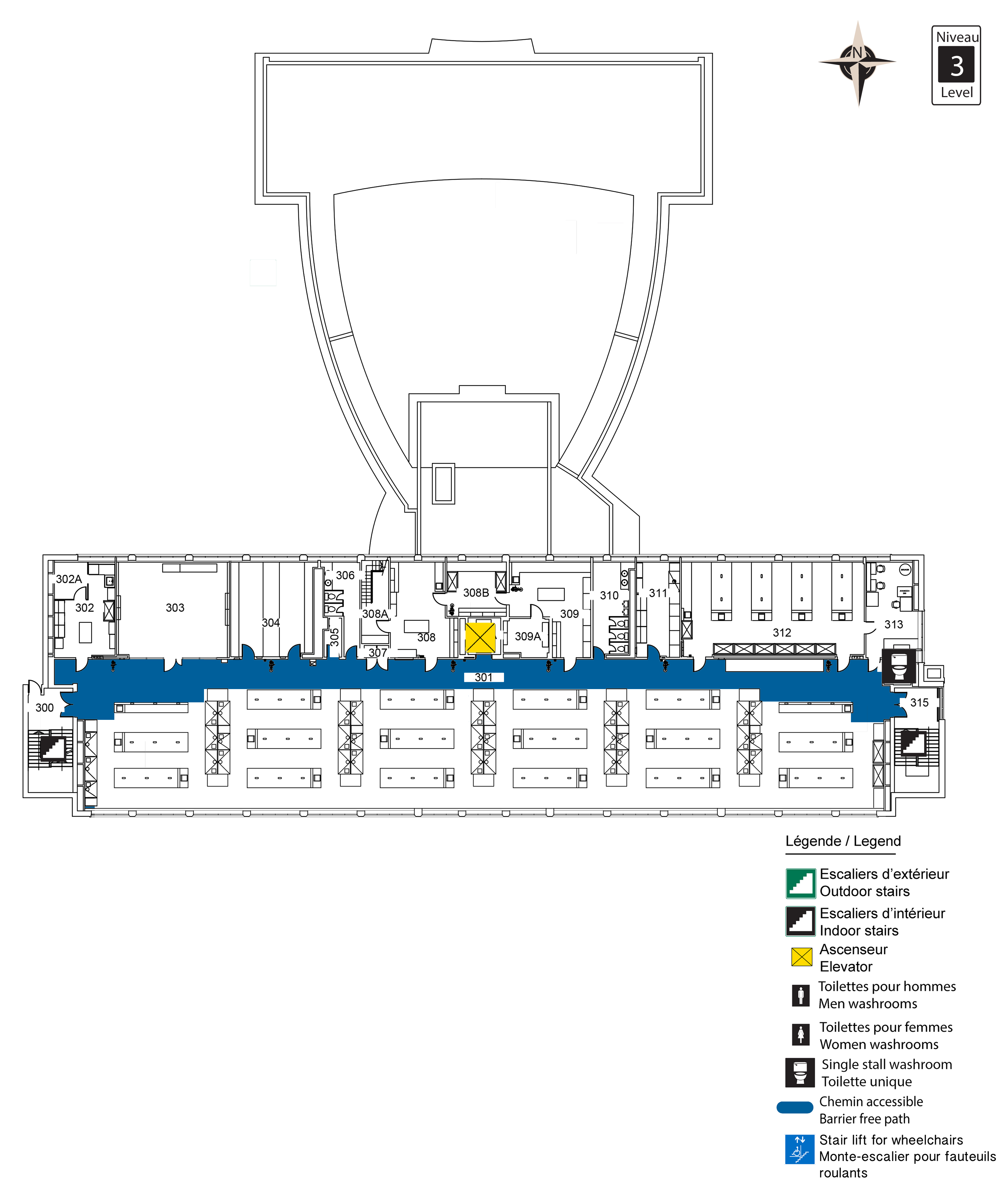 Carte accessible - MRN niveau 3