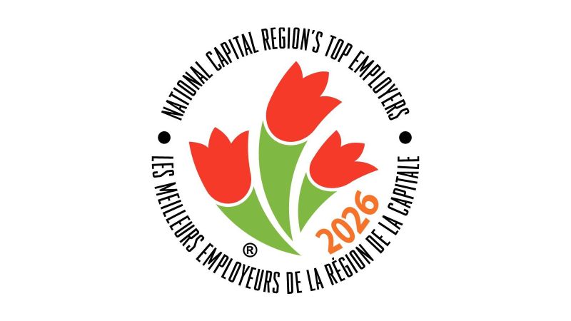 Logo du prix Meilleur employeur de la région de la capitale nationale