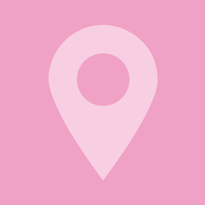 icône rose de localisation