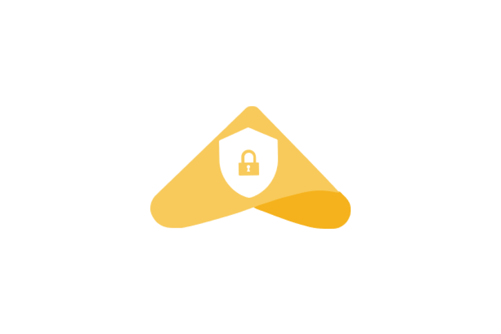  logo de Secure and Private by design