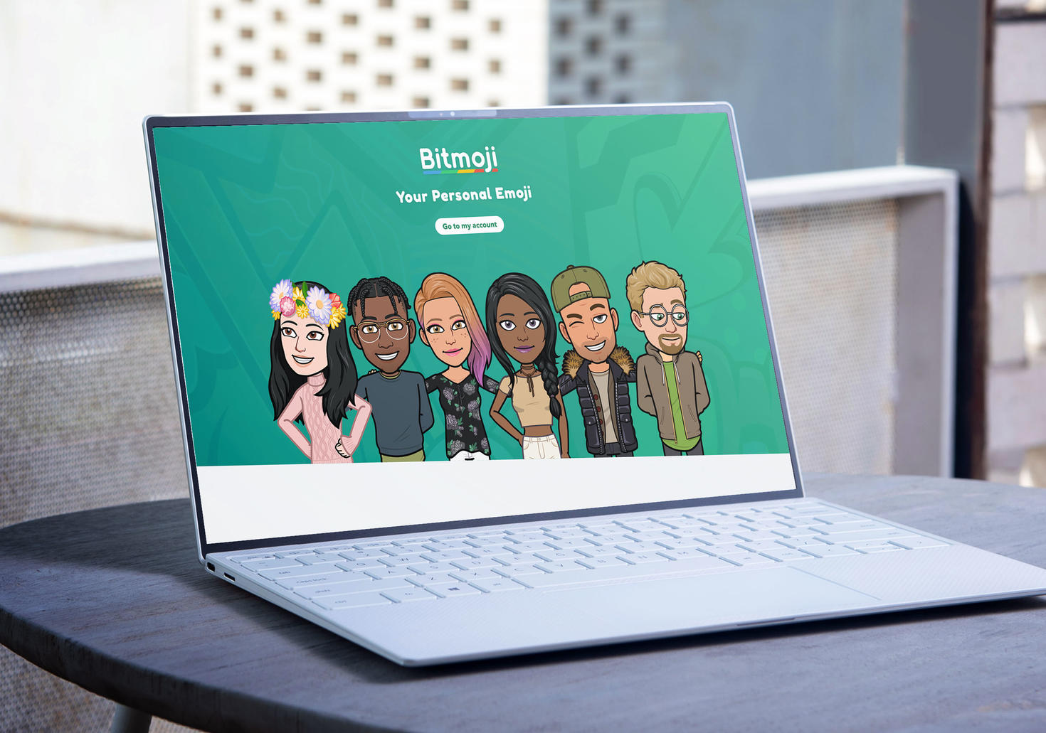 Site web Bitmoji