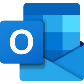 Icône de l'application MS Outlook.