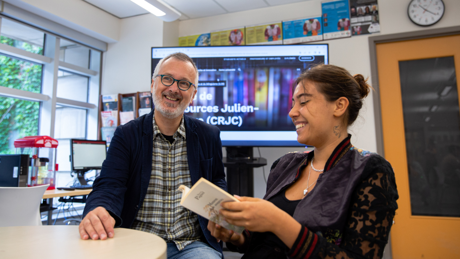 Paco & Nina, une étudiante, au CRJC
