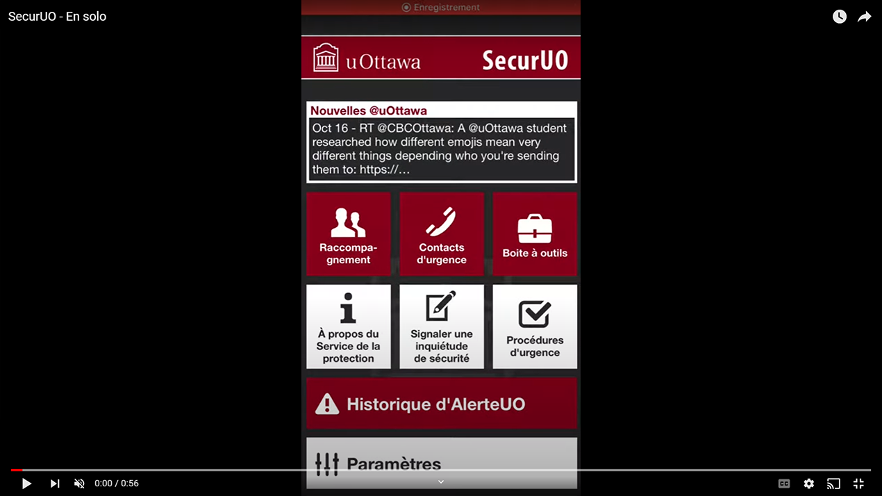 SecurUO - En solo image de video