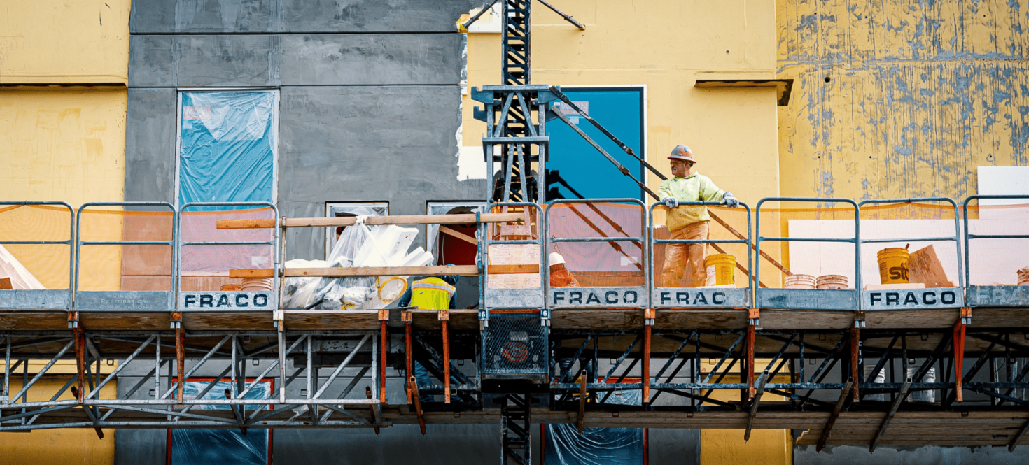 Un projet de construction à grande échelle
