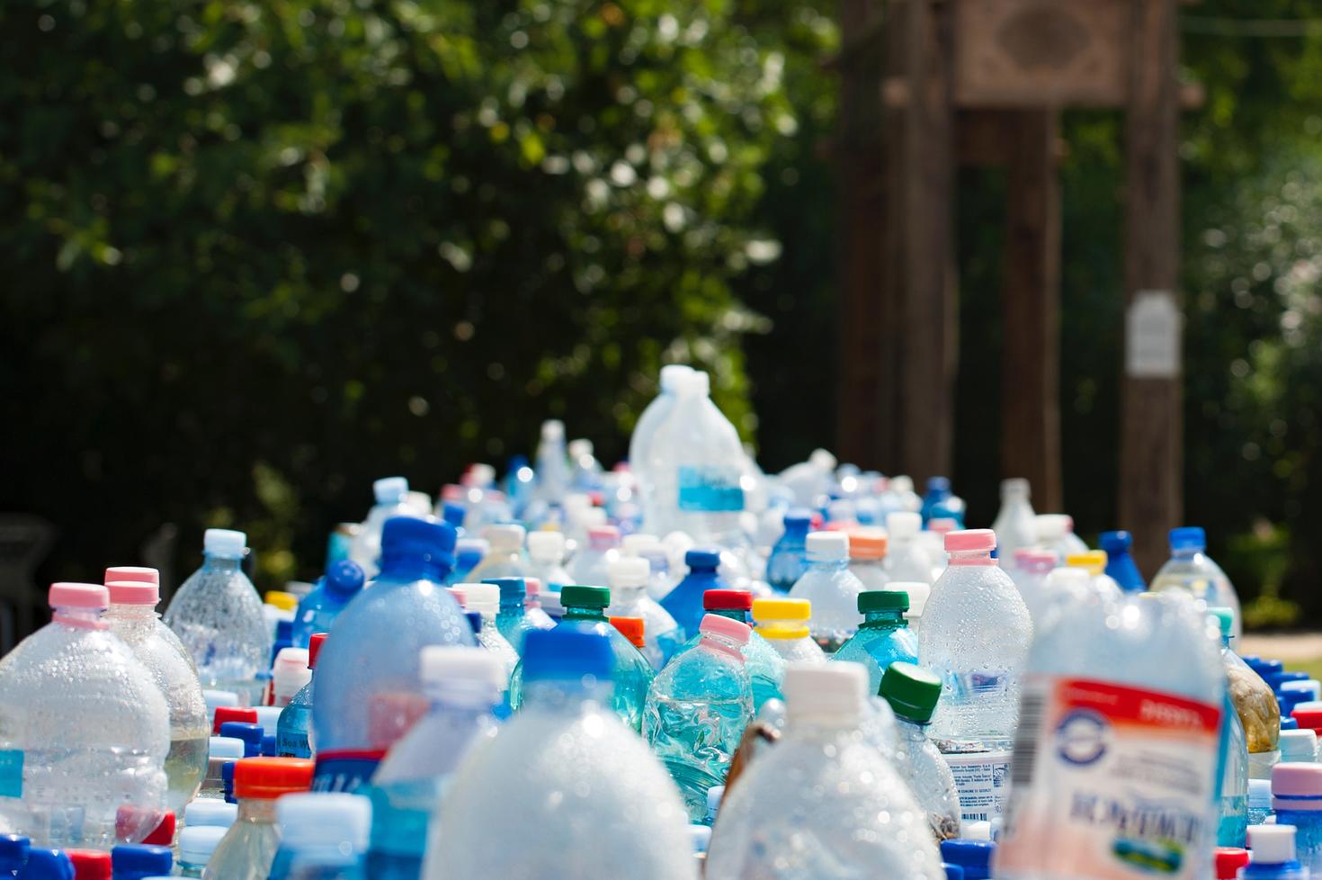 Bouteilles à recycler