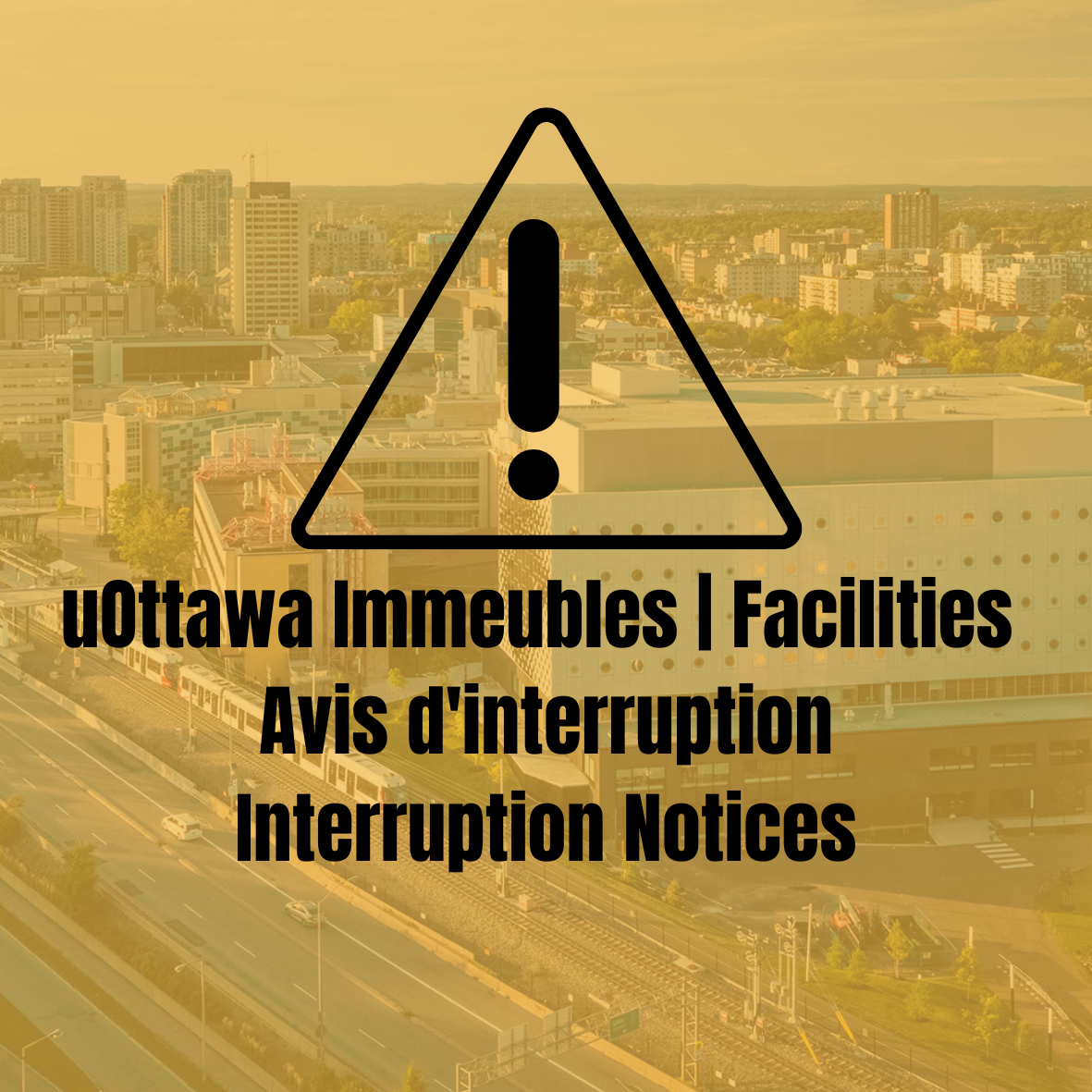 Interruption notices