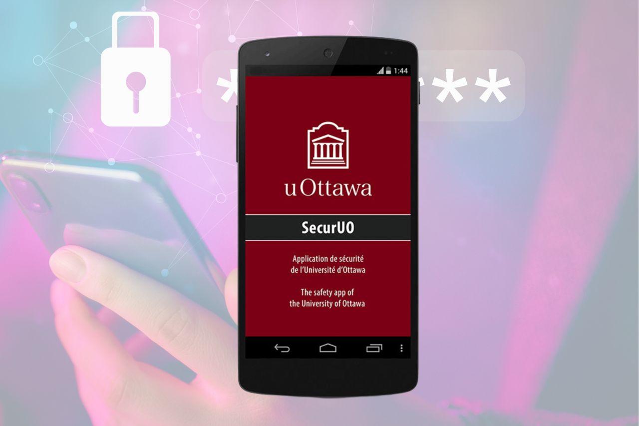 Capture d'écran de l'application SecurUO