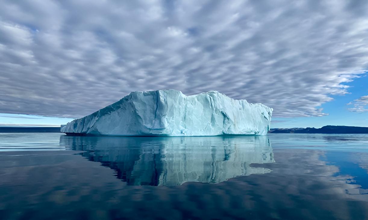 Un iceberg – Photo : Professeure Jackie Dawson 