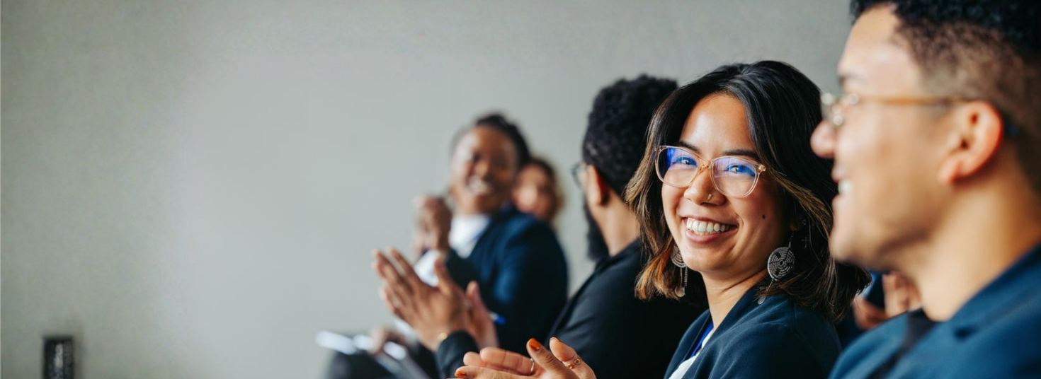 Employés lors d'un événement