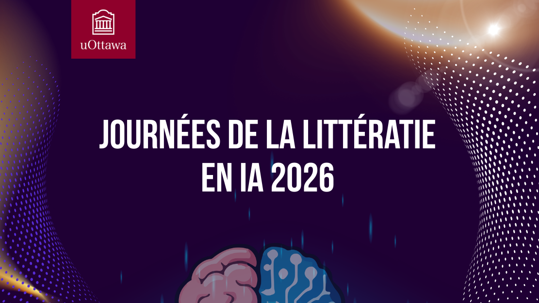 Affiche du symposium IA