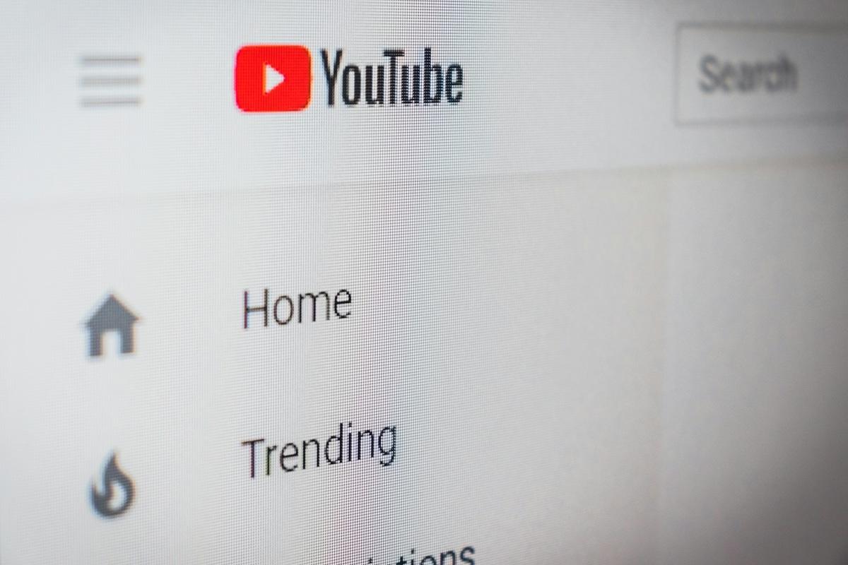 Vue du site YouTube