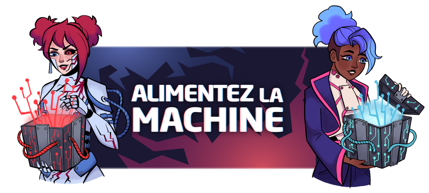 Logo « Alimentez la machine »