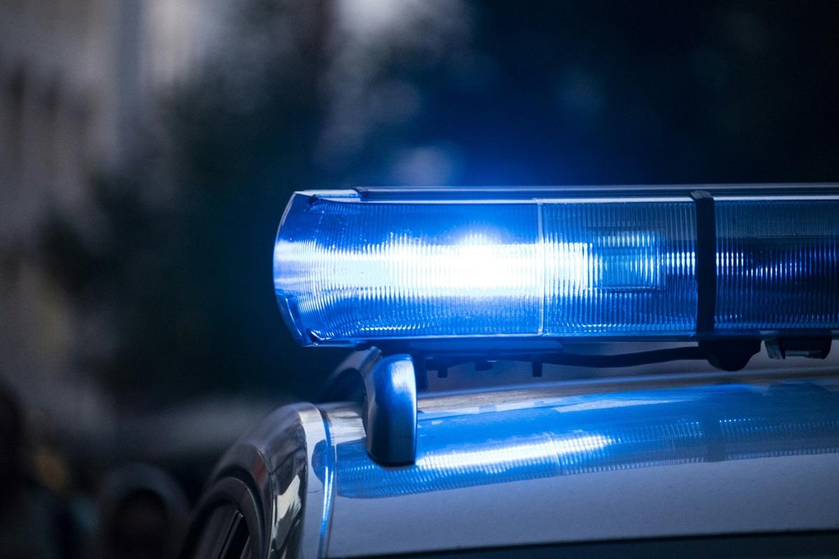 Sirène de police sur une auto