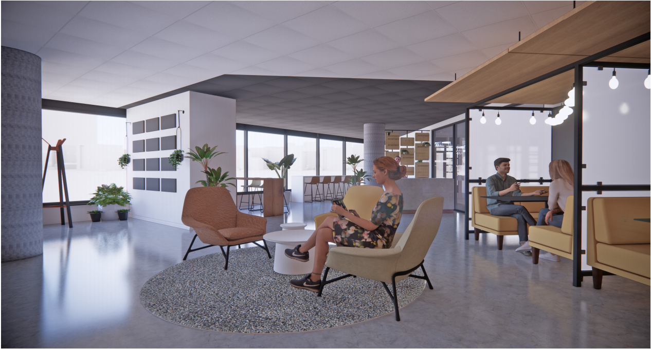 salon de réception Hub350