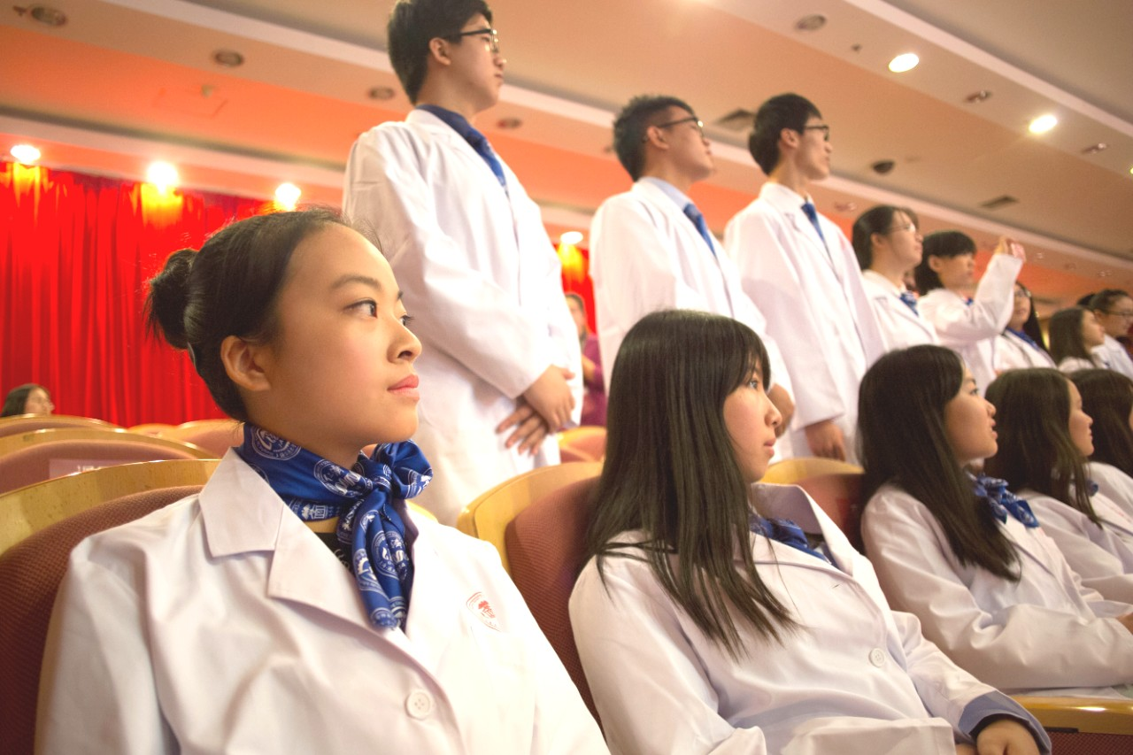 Group of students from Shanghai University