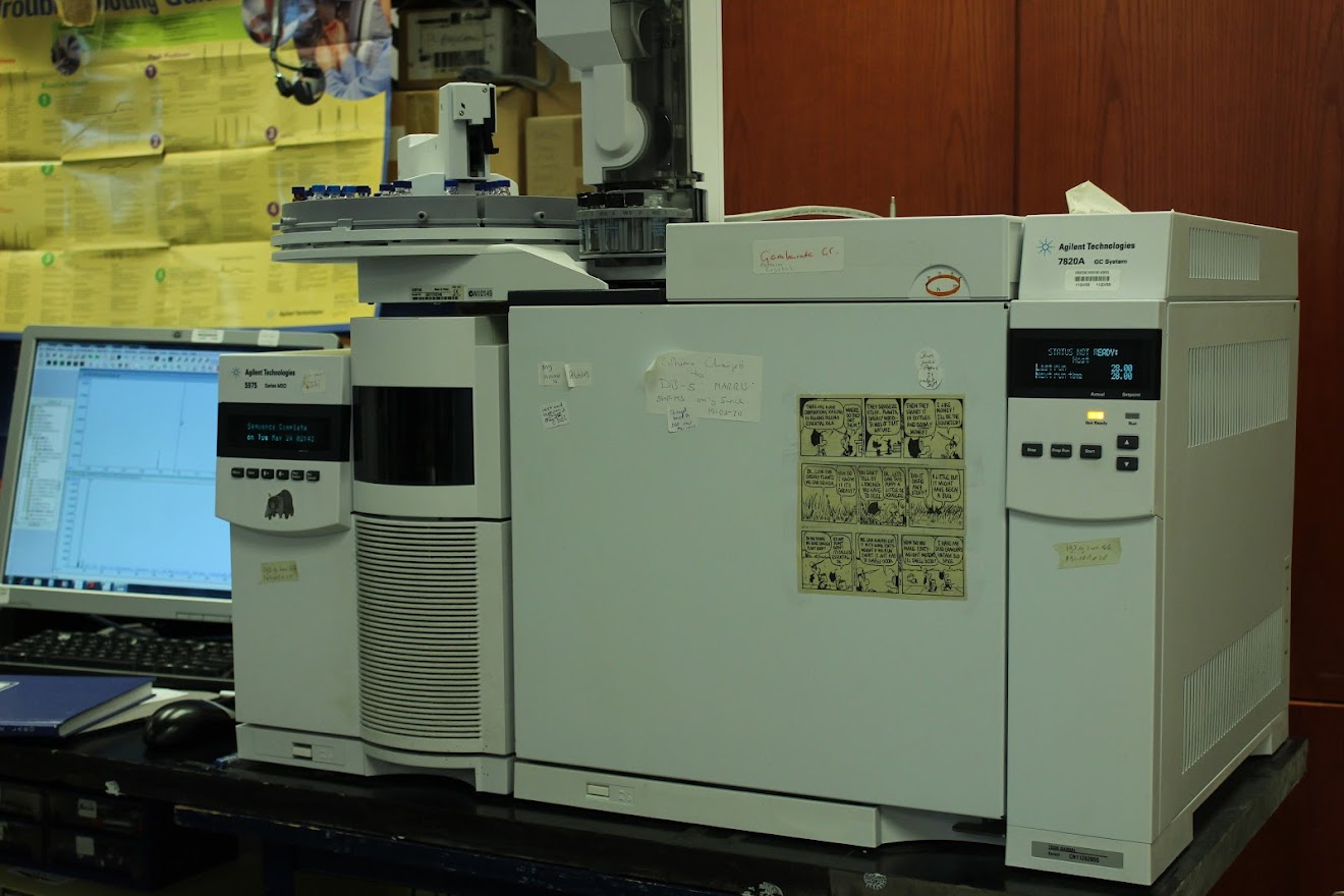 Picture of the Agilent Infinity II, HPLC system