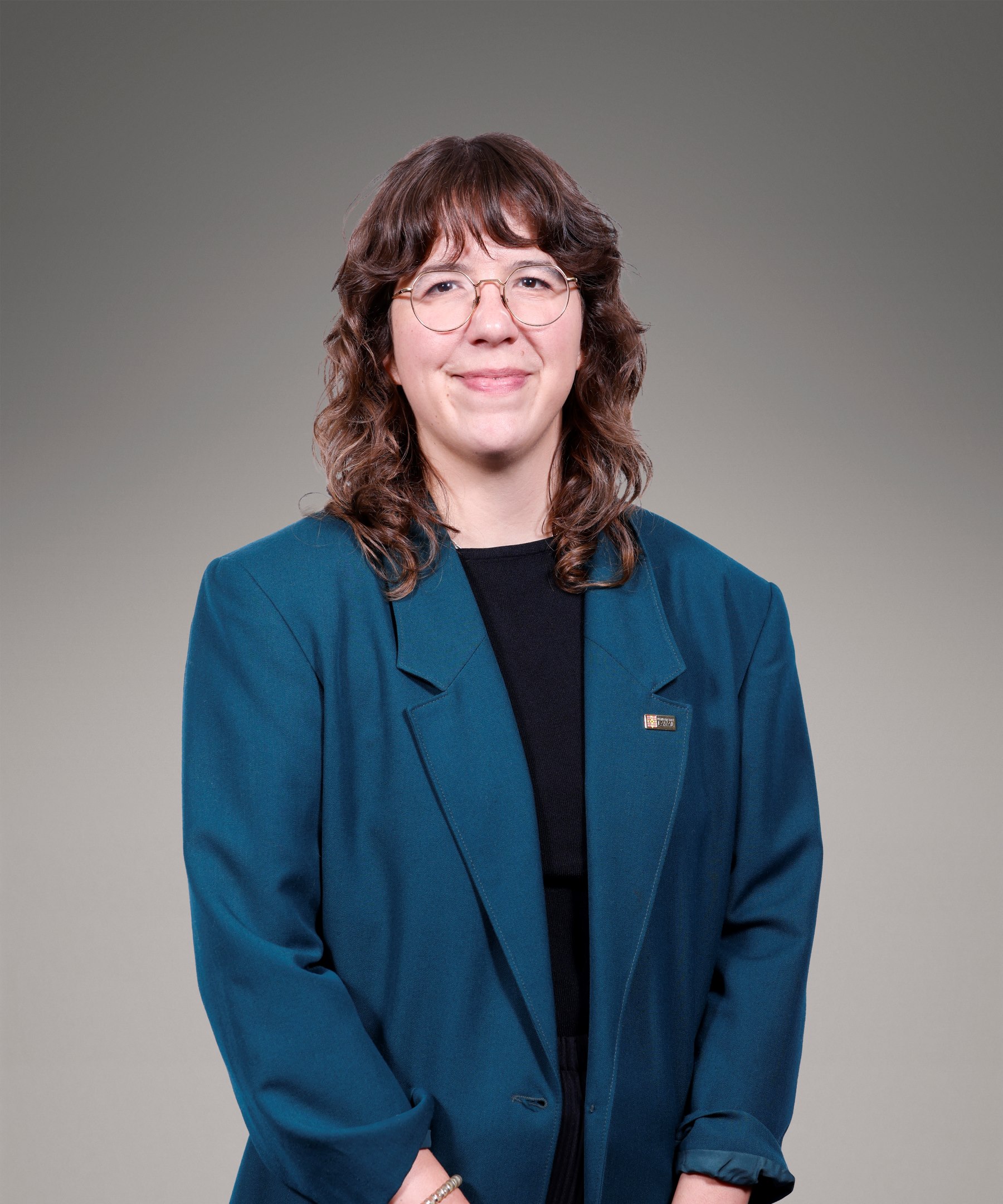 Portrait de Rachel Nadon, directrice de la revue Mens