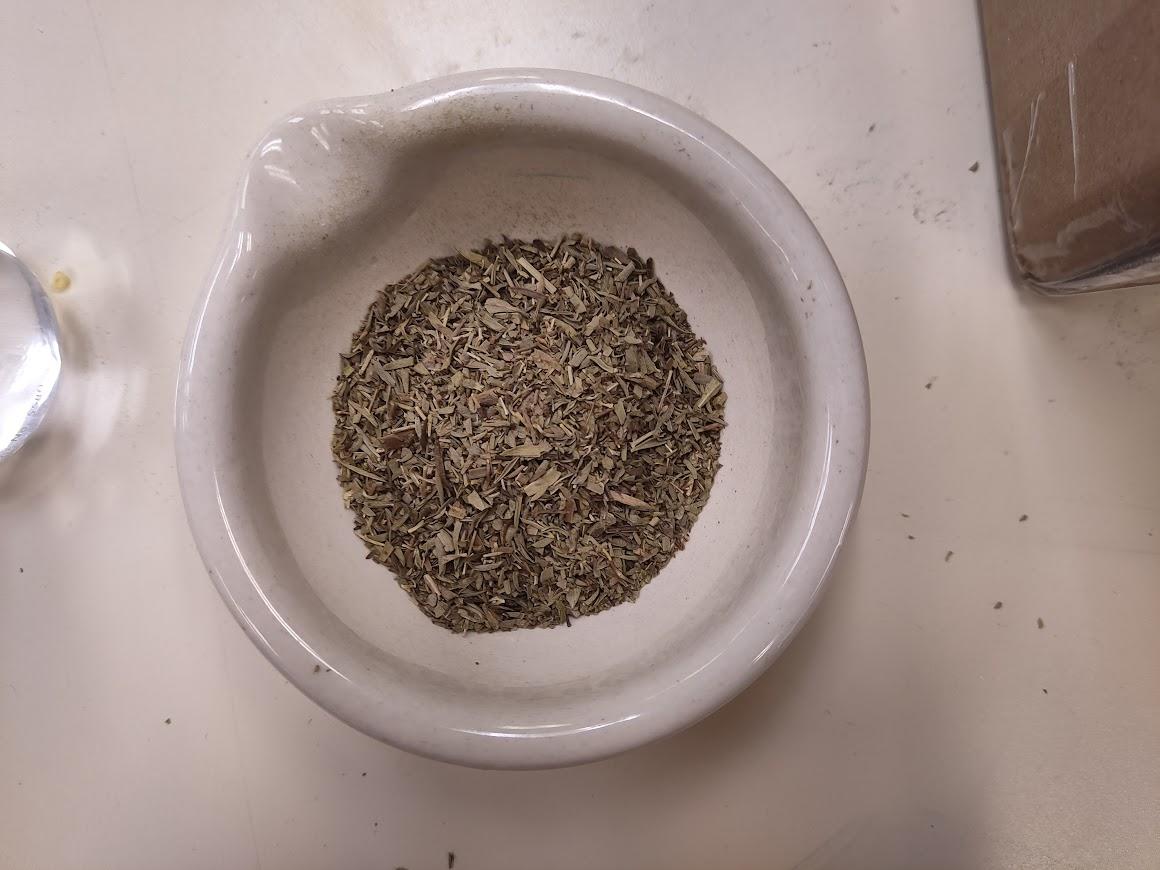 savory in mortar