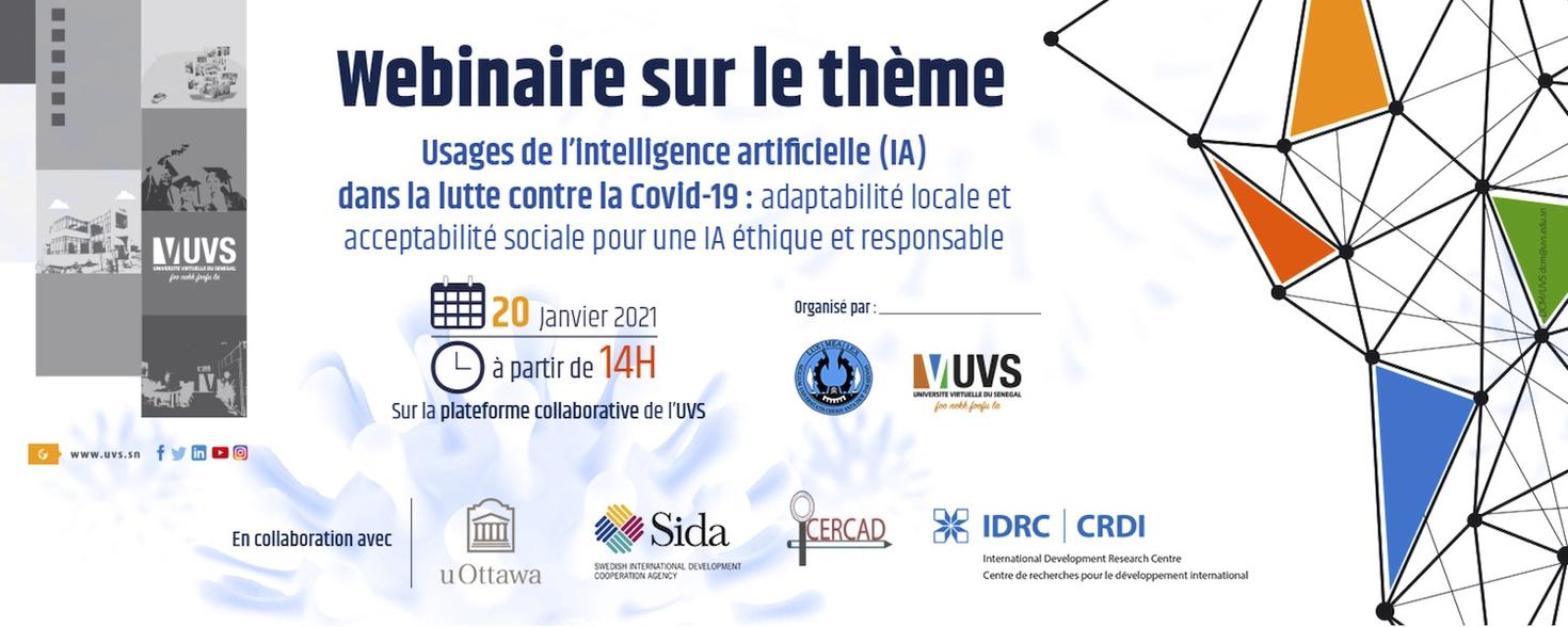 Affiche de l'événement Usages de l’IA dans la lutte contre la COVID-19