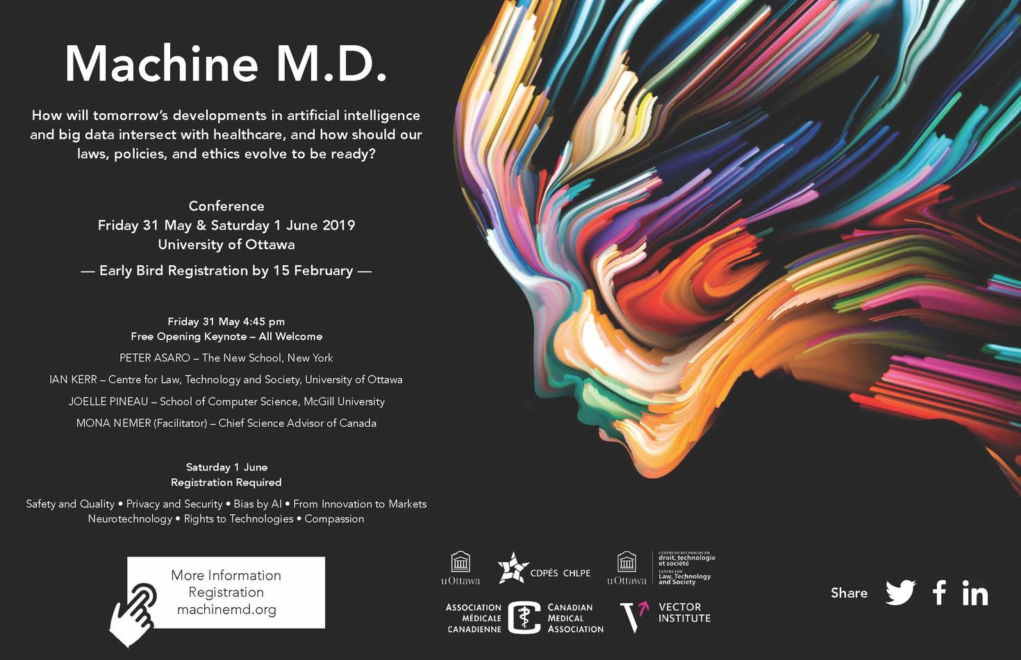Affiche de l'événement Machine M.D.
