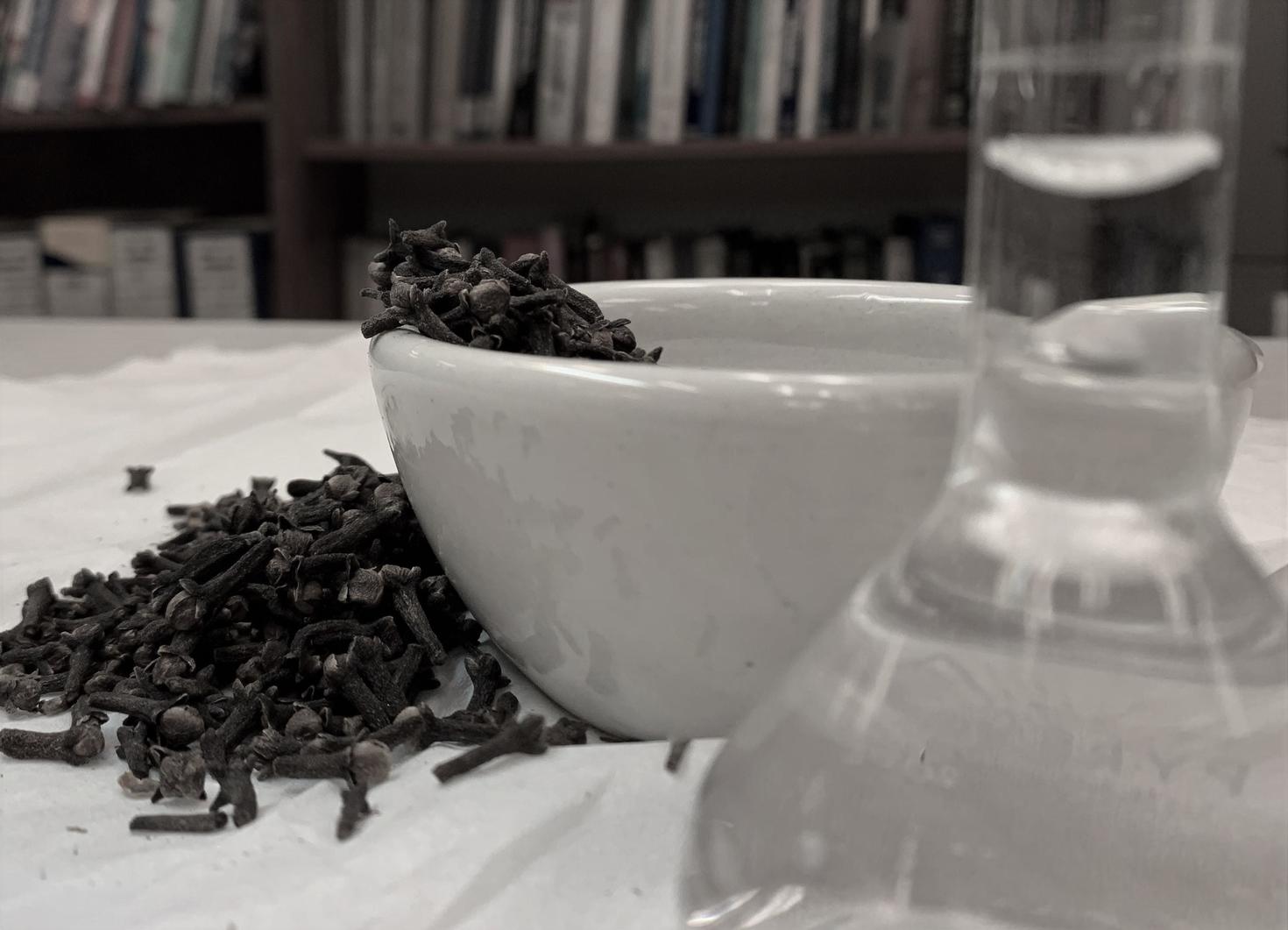 a bowl of cloves
