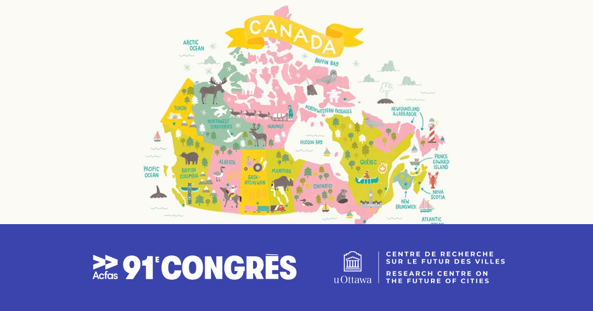Illustration de la carte du Canada