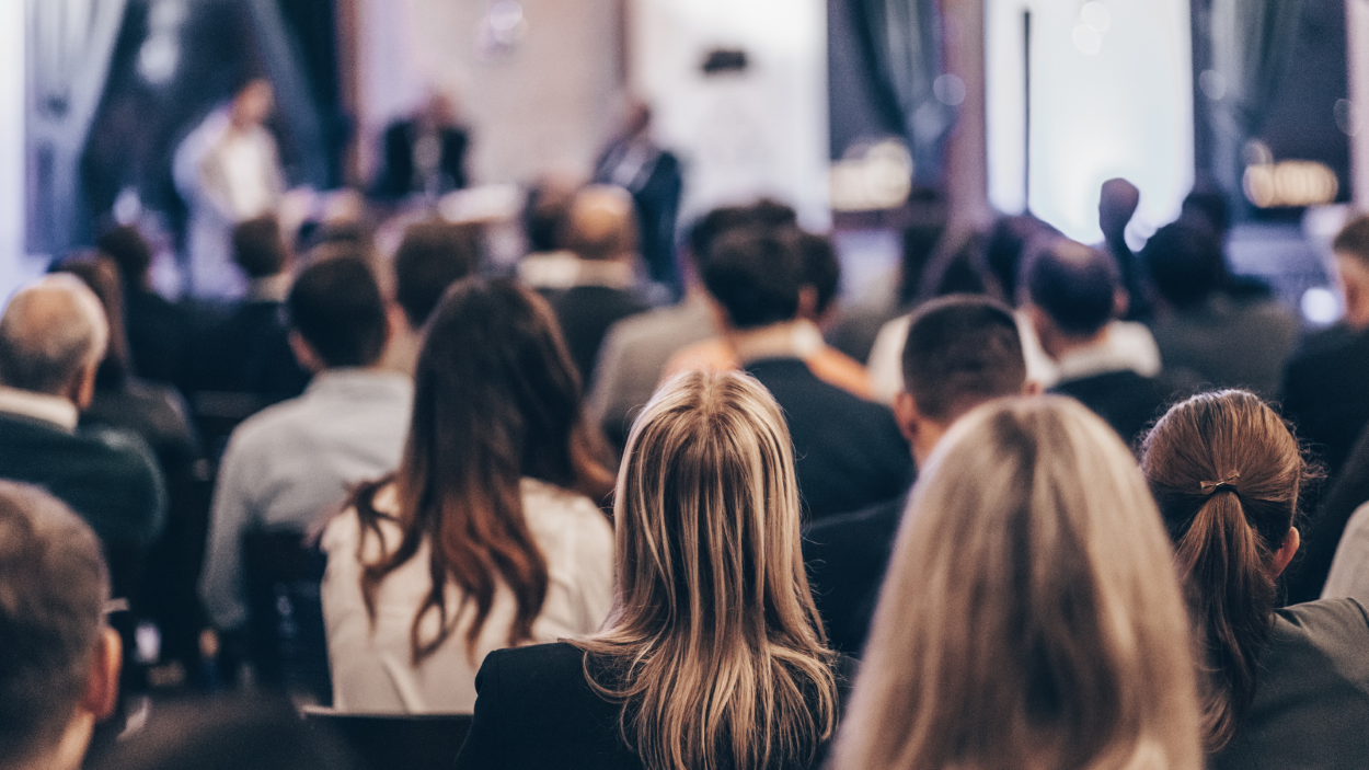 People at an event