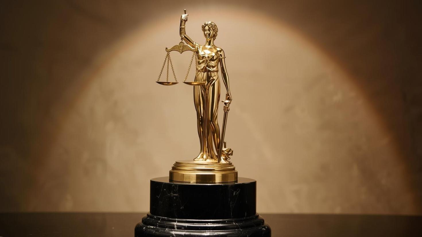un prix posé sur une table