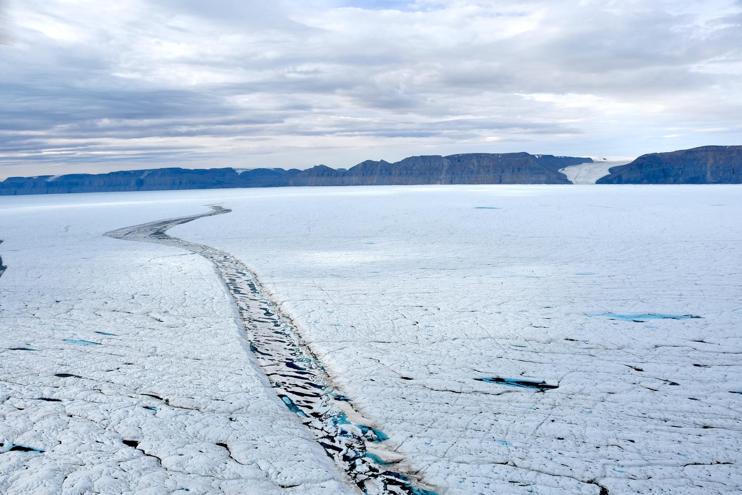 Le glacier Petermann - Photo : Adam Garbo.